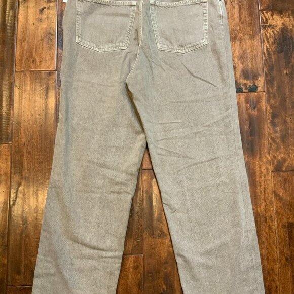 The Row Light Brown High Rise Wide Leg Relaxed Fit Jeans, Size 10 - Picture 4 of 6